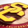 image:imageYouTheFan NCAA 3D Circle Backer Wall Art precisioncrafted multiple layers create striking depth readytohang officially licensed and visually stands outUSC Trojans