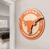 image:imageYouTheFan NCAA 3D Circle Backer Wall Art precisioncrafted multiple layers create striking depth readytohang officially licensed and visually stands outTexas Longhorns
