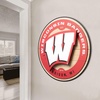 image:imageYouTheFan NCAA 3D Circle Backer Wall Art precisioncrafted multiple layers create striking depth readytohang officially licensed and visually stands outWisconsin Badgers