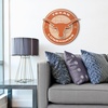 image:imageYouTheFan NCAA 3D Circle Backer Wall Art precisioncrafted multiple layers create striking depth readytohang officially licensed and visually stands outTexas Longhorns