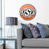 image:imageYouTheFan NCAA 3D Circle Backer Wall Art precisioncrafted multiple layers create striking depth readytohang officially licensed and visually stands outOklahoma State Cowboys