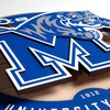 image:imageYouTheFan NCAA 3D Circle Backer Wall Art precisioncrafted multiple layers create striking depth readytohang officially licensed and visually stands outMemphis Tigers