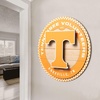 image:imageYouTheFan NCAA 3D Circle Backer Wall Art precisioncrafted multiple layers create striking depth readytohang officially licensed and visually stands outTennessee Volunteers