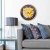 image:imageYouTheFan NCAA 3D Circle Backer Wall Art precisioncrafted multiple layers create striking depth readytohang officially licensed and visually stands outWest Virginia Mountaineers