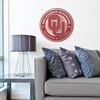 image:imageYouTheFan NCAA 3D Circle Backer Wall Art precisioncrafted multiple layers create striking depth readytohang officially licensed and visually stands outOklahoma Sooners
