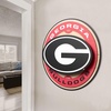 image:imageYouTheFan NCAA 3D Circle Backer Wall Art precisioncrafted multiple layers create striking depth readytohang officially licensed and visually stands outGeorgia Bulldogs