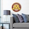 image:imageYouTheFan NCAA 3D Circle Backer Wall Art precisioncrafted multiple layers create striking depth readytohang officially licensed and visually stands outMinnesota Golden Gophers
