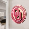 image:imageYouTheFan NCAA 3D Circle Backer Wall Art precisioncrafted multiple layers create striking depth readytohang officially licensed and visually stands outOklahoma Sooners