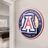 image:imageYouTheFan NCAA 3D Circle Backer Wall Art precisioncrafted multiple layers create striking depth readytohang officially licensed and visually stands outArizona Wildcats