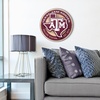 image:imageYouTheFan NCAA 3D Circle Backer Wall Art precisioncrafted multiple layers create striking depth readytohang officially licensed and visually stands outTexas AM Aggies