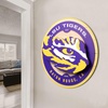 image:imageYouTheFan NCAA 3D Circle Backer Wall Art precisioncrafted multiple layers create striking depth readytohang officially licensed and visually stands outLSU Tigers