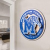 image:imageYouTheFan NCAA 3D Circle Backer Wall Art precisioncrafted multiple layers create striking depth readytohang officially licensed and visually stands outMemphis Tigers