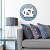 image:imageYouTheFan NCAA 3D Circle Backer Wall Art precisioncrafted multiple layers create striking depth readytohang officially licensed and visually stands outNorth Carolina Tar Heels
