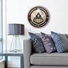 image:imageYouTheFan NCAA 3D Circle Backer Wall Art precisioncrafted multiple layers create striking depth readytohang officially licensed and visually stands outPurdue Boilermakers