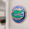 image:imageYouTheFan NCAA 3D Circle Backer Wall Art precisioncrafted multiple layers create striking depth readytohang officially licensed and visually stands outFlorida Gators