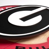 image:imageYouTheFan NCAA 3D Circle Backer Wall Art precisioncrafted multiple layers create striking depth readytohang officially licensed and visually stands outGeorgia Bulldogs