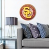 image:imageYouTheFan NCAA 3D Circle Backer Wall Art precisioncrafted multiple layers create striking depth readytohang officially licensed and visually stands outUSC Trojans