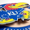 image:imageYouTheFan NCAA 3D Circle Backer Wall Art precisioncrafted multiple layers create striking depth readytohang officially licensed and visually stands outKansas Jayhawks