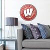 image:imageYouTheFan NCAA 3D Circle Backer Wall Art precisioncrafted multiple layers create striking depth readytohang officially licensed and visually stands outWisconsin Badgers