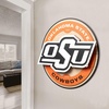 image:imageYouTheFan NCAA 3D Circle Backer Wall Art precisioncrafted multiple layers create striking depth readytohang officially licensed and visually stands outOklahoma State Cowboys
