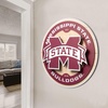 image:imageYouTheFan NCAA 3D Circle Backer Wall Art precisioncrafted multiple layers create striking depth readytohang officially licensed and visually stands outMississippi State Bulldogs