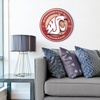 image:imageYouTheFan NCAA 3D Circle Backer Wall Art precisioncrafted multiple layers create striking depth readytohang officially licensed and visually stands outWashington State Cougars