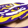 image:imageYouTheFan NCAA 3D Circle Backer Wall Art precisioncrafted multiple layers create striking depth readytohang officially licensed and visually stands outLSU Tigers