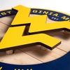 image:imageYouTheFan NCAA 3D Circle Backer Wall Art precisioncrafted multiple layers create striking depth readytohang officially licensed and visually stands outWest Virginia Mountaineers