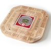 image:imageYouTheFan NCAA Licensed Fan Cribbage Wood Board GameAlabama Crimson Tide