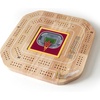 image:imageYouTheFan NCAA Licensed Fan Cribbage Wood Board GameArizona State Sun Devils