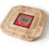 image:imageYouTheFan NCAA Licensed Fan Cribbage Wood Board GameNC State Wolfpack