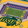 image:imageYouTheFan NCAA Licensed Fan Cribbage Wood Board GameNorth Dakota State Bison