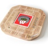 image:imageYouTheFan NCAA Licensed Fan Cribbage Wood Board GameWisconsin Badgers