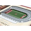 image:imageYouTheFan NCAA Officiallylicensed 3D Stadium Picture Frame  perfect stadium replica  add 4 x 6 photo  made of multiple layers  ready to hang or displayWashington State Cougars