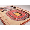 image:imageYouTheFan NCAA Officiallylicensed 3D Stadium Picture Frame  perfect stadium replica  add 4 x 6 photo  made of multiple layers  ready to hang or displayLouisville Cardinals