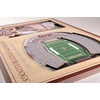 image:imageYouTheFan NCAA Officiallylicensed 3D Stadium Picture Frame  perfect stadium replica  add 4 x 6 photo  made of multiple layers  ready to hang or displayMississippi State Bulldogs