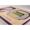 image:imageYouTheFan NCAA Officiallylicensed 3D Stadium Picture Frame  perfect stadium replica  add 4 x 6 photo  made of multiple layers  ready to hang or displayLSU Tigers