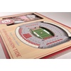 image:imageYouTheFan NCAA Officiallylicensed 3D Stadium Picture Frame  perfect stadium replica  add 4 x 6 photo  made of multiple layers  ready to hang or displayAlabama Crimson Tide
