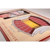image:imageYouTheFan NCAA Officiallylicensed 3D Stadium Picture Frame  perfect stadium replica  add 4 x 6 photo  made of multiple layers  ready to hang or displayIndiana Hoosiers