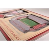 image:imageYouTheFan NCAA Officiallylicensed 3D Stadium Picture Frame  perfect stadium replica  add 4 x 6 photo  made of multiple layers  ready to hang or displayArkansas Razorbacks