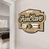 image:imageYouTheFan NCAA Officiallylicensed FanCave 3D wall art  readytohang 3D multilayered construction  floating wall mount design  Perfect fan giftColorado Buffaloes