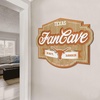 image:imageYouTheFan NCAA Officiallylicensed FanCave 3D wall art  readytohang 3D multilayered construction  floating wall mount design  Perfect fan giftTexas Longhorns
