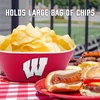 image:imageYouTheFan NCAA Officiallylicensed Large Party Bowl  100 Melamine dishwasher safe BPA free  holds large bag of chips  sleek design  perfect for game day or any dayTeam Colors