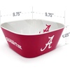 image:imageYouTheFan NCAA Officiallylicensed Large Party Bowl  100 Melamine dishwasher safe BPA free  holds large bag of chips  sleek design  perfect for game day or any dayTeam Colors