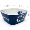 image:imageYouTheFan NCAA Officiallylicensed Large Party Bowl  100 Melamine dishwasher safe BPA free  holds large bag of chips  sleek design  perfect for game day or any dayTeam Colors