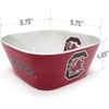 image:imageYouTheFan NCAA Officiallylicensed Large Party Bowl  100 Melamine dishwasher safe BPA free  holds large bag of chips  sleek design  perfect for game day or any dayTeam Colors