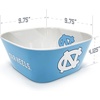 image:imageYouTheFan NCAA Officiallylicensed Large Party Bowl  100 Melamine dishwasher safe BPA free  holds large bag of chips  sleek design  perfect for game day or any dayTeam Colors