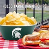 image:imageYouTheFan NCAA Officiallylicensed Large Party Bowl  100 Melamine dishwasher safe BPA free  holds large bag of chips  sleek design  perfect for game day or any dayTeam Colors