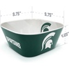 image:imageYouTheFan NCAA Officiallylicensed Large Party Bowl  100 Melamine dishwasher safe BPA free  holds large bag of chips  sleek design  perfect for game day or any dayTeam Colors