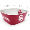 image:imageYouTheFan NCAA Officiallylicensed Large Party Bowl  100 Melamine dishwasher safe BPA free  holds large bag of chips  sleek design  perfect for game day or any dayTeam Colors